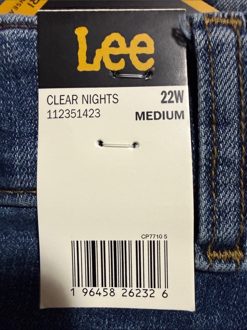 Lee Women's Ankle Cropped Jeans - Medium Blue - Picture 5 of 5